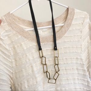 Hagar Satat Isreal rectangle  necklace